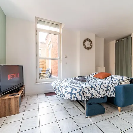 Le Beaumont - Barbieux - 3 Lits - Wifi - Parking - Terrasse Prive Apartamento