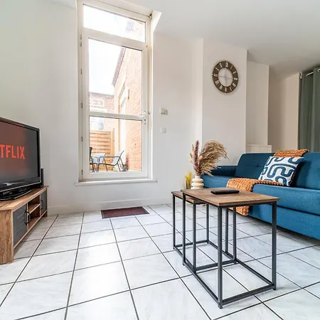 Le Beaumont - Barbieux - 3 Lits - Wifi - Parking - Terrasse Prive Lejlighed