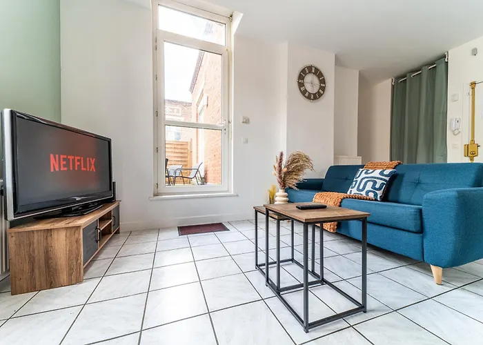 Le Beaumont - Barbieux - 3 Lits - Wifi - Parking - Terrasse Privé Appartement